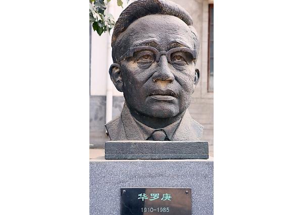 华罗庚石雕_华罗庚雕像图片