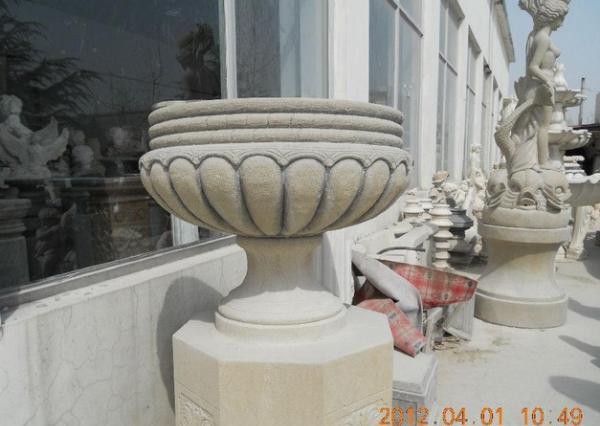 石雕花盆价格_仿古石雕花盆图片
