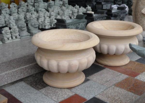 石头花盆_石雕花盆价格图片