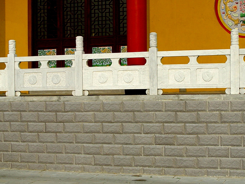 汉白玉寺庙栏板