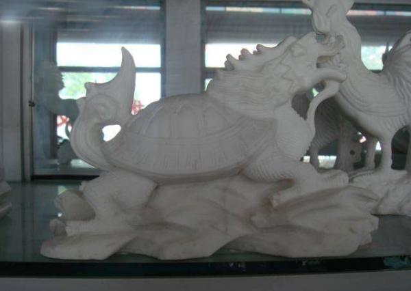 龙龟雕塑_雕刻龙龟图片