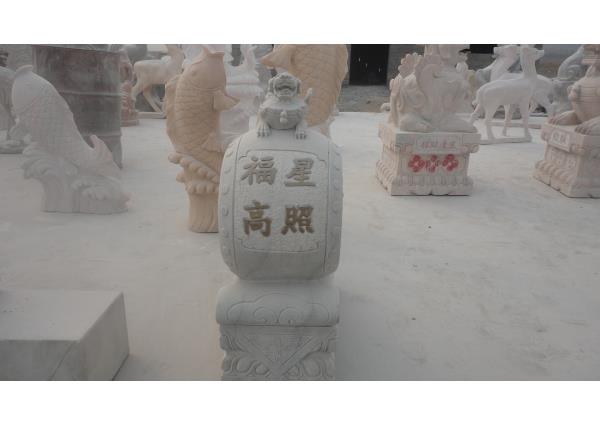 石鼓门墩_仿古石雕门墩(图片)