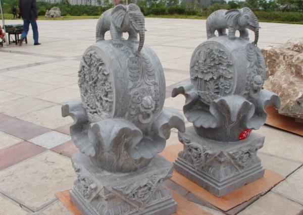 仿古石雕门墩_仿古石雕门墩图片