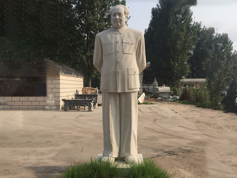 毛泽东主席石雕像